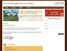 Tablet Screenshot of mountlaurellandscaper.com